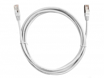 Netko Патч-корд FTP4 cat.5e, 3.0м, литой коннектор, серый, LSZH, Expert CKC