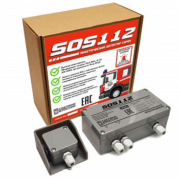 SOS112 Акустический детектор сирен экстренных служб (вер. 3.1)без НДС!!! SOS112 Акустический детектор сирен экстренных служб (вер. 3.1)без НДС!!!