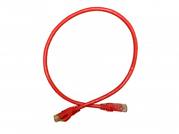Netko Патч-корд UTP4 cat.6a, 5.0м, литой коннектор, красный, CKC Netko Патч-корд UTP4 cat.6a, 5.0м, литой коннектор, красный, CKC
