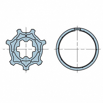 NICE 503.24115 Адаптер для круглого вала