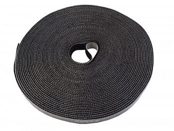 Netko Лента-липучка многоразовая 10мм*10м, с насечками для отрыва (каждые 2 см), черная Optima Netko Лента-липучка многоразовая 10мм*10м, с насечками для отрыва (каждые 2 см), черная Optima