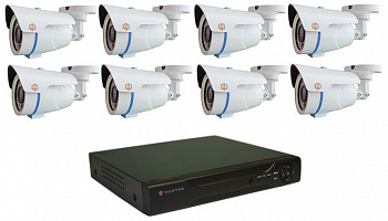 Hunter IP KIT-8/70 Комплект видеонаблюдения на 8 камер 1Mp Hunter IP KIT-8/70 Комплект видеонаблюдения на 8 камер 1Mp