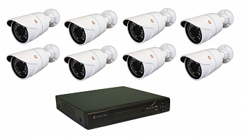 Hunter IP KIT-8/71 Комплект видеонаблюдения на 8 камер 1,3Mp PoE Hunter IP KIT-8/71 Комплект видеонаблюдения на 8 камер 1,3Mp PoE
