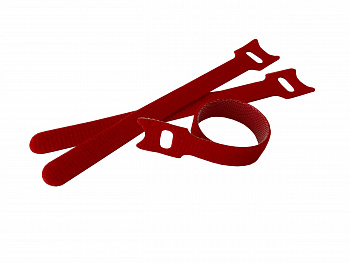 Netko Стяжка-липучка многоразовая 150*12 /10 шт (красная) Optima Netko Стяжка-липучка многоразовая 150*12 /10 шт (красная) Optima