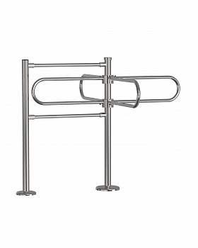 Ростов-Дон Р31М пр ХРОМ Полуростовой роторный турникет Ростов-Дон Р31М пр ХРОМ Полуростовой роторный турникет