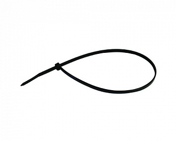 Хомут нейлоновый 100х2,5 черный (100 шт) Хомут нейлоновый 100х2,5 черный (100 шт)