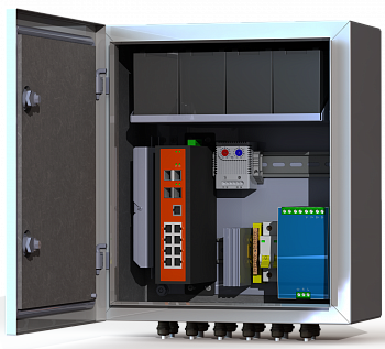 MASTERMANN 8 УТП 8КУ АКБ 7А Коммутационный термошкаф