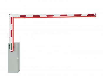 PERCo GS14 Шлагбаум со складной стрелой прямоугольного сечения 4.3 м PERCo GS14 Шлагбаум со складной стрелой прямоугольного сечения 4.3 м