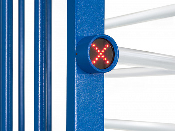 Установка полноростового турникета PERCo-RTD-16.2 Установка полноростового турникета PERCo-RTD-16.2