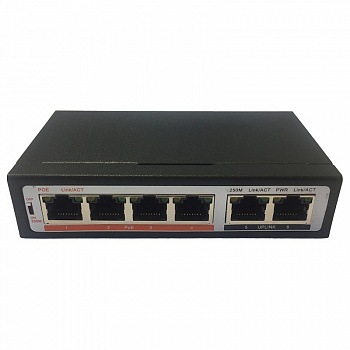 Hunter HN-POE204 коммутатор Hunter HN-POE204 коммутатор