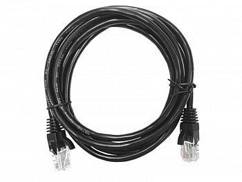 Netko Патч-корд UTP4 cat 5e, 2,0м, ВС, LSZH, черный, литой коннектор Optima Netko Патч-корд UTP4 cat 5e, 2,0м, ВС, LSZH, черный, литой коннектор Optima