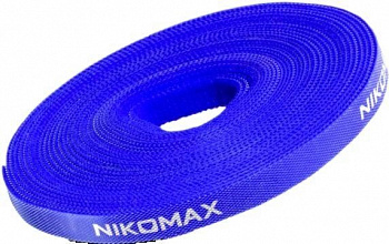 NIKOMAX NMC-CTV05M-15-RL-BL Стяжка-липучка нарезаемая NIKOMAX NMC-CTV05M-15-RL-BL Стяжка-липучка нарезаемая