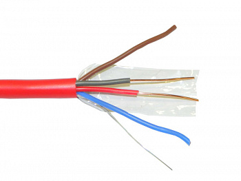 Netko Кабель сигнальный, экранированный, КПСЭнг (А) - FRLS, 2*2*0.5мм2 (0.8мм) 200м, красный Netko Кабель сигнальный, экранированный, КПСЭнг (А) - FRLS, 2*2*0.5мм2 (0.8мм) 200м, красный