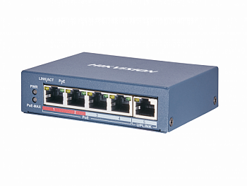 HikVision DS-3E0105P-E (B) коммутатор HikVision DS-3E0105P-E (B) коммутатор