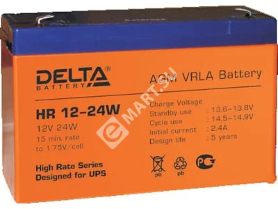 Аккумулятор Delta HR 12-24W