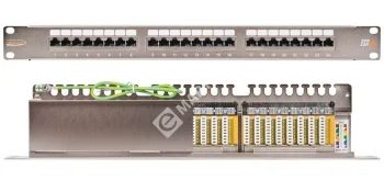 NIKOMAX NMC-RP24UE2-HU-BK Коммутационная панель 19"