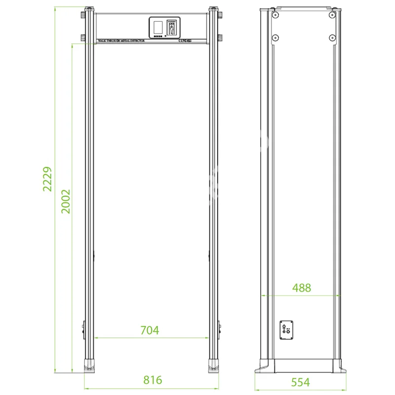 TRASSIR TR-MD01 Арочный металлодетектор