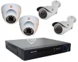Hunter MHD KIT-4/4 Комплект видеонаблюдения на 4 камеры 2Mp