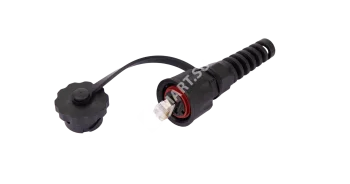 NIKOMAX NMC-RJ88RA50SA3-IS-BK Индустриальный коннектор RJ45/8P8C