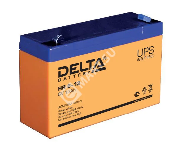 Аккумулятор Delta  HR 6-12