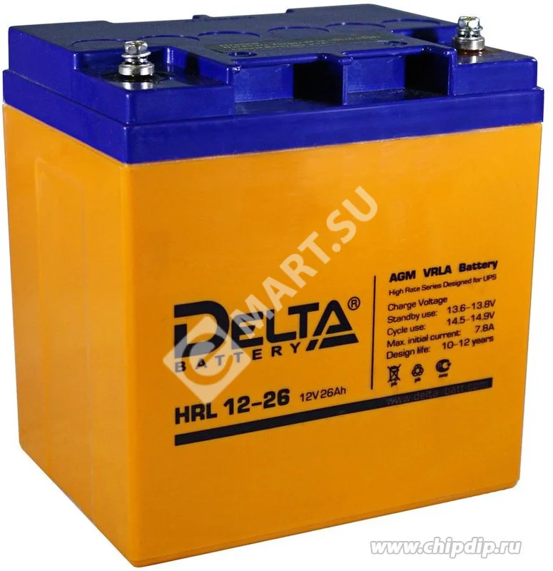 Аккумулятор Delta  HR 12-26