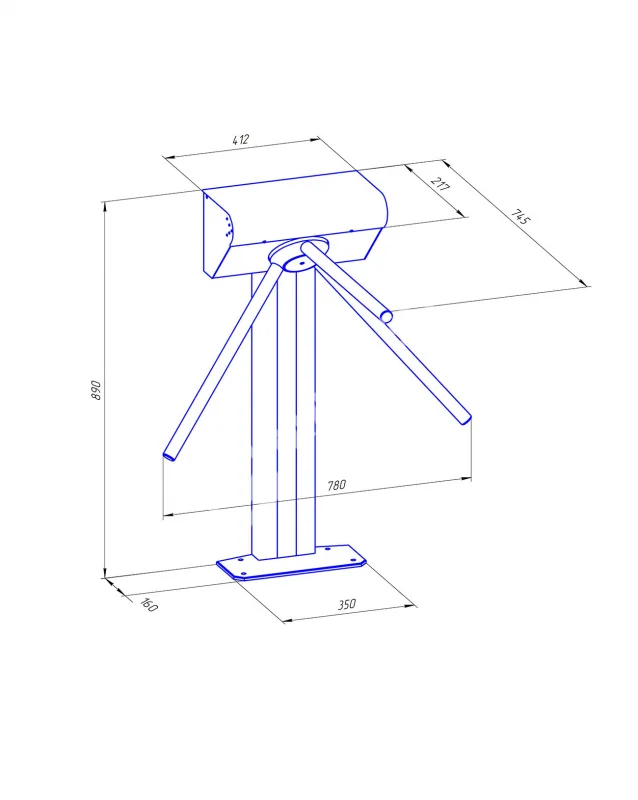 Ростов-Дон Т9М1-02 Ш Турникет