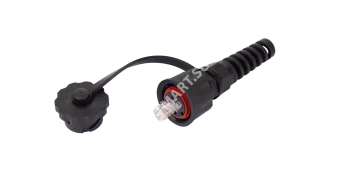 NIKOMAX NMC-RJ88RA50UE3-IS-BK Индустриальный коннектор RJ45/8P8C