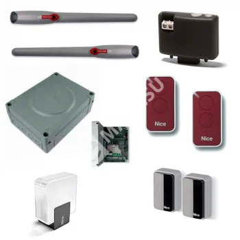 NICE WG3524HSBDKCE Комплект автоматики для распашных ворот скоростной