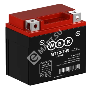 WBR MT12-7-B Аккумулятор