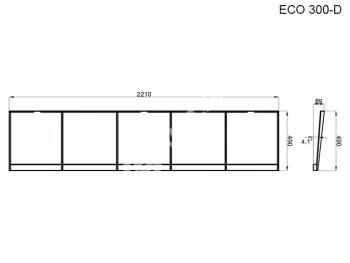 CAME PSGRC-ECOD Комплект для организации навеса