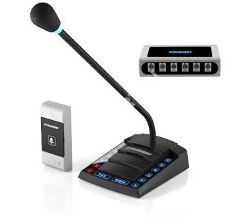 6-канальное переговорное устройство клиент-кассир STELBERRY S-660 