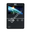 Space Technology ST-M100/4 (S) ЧЕРНЫЙ, (версия 2) Видеодомофон